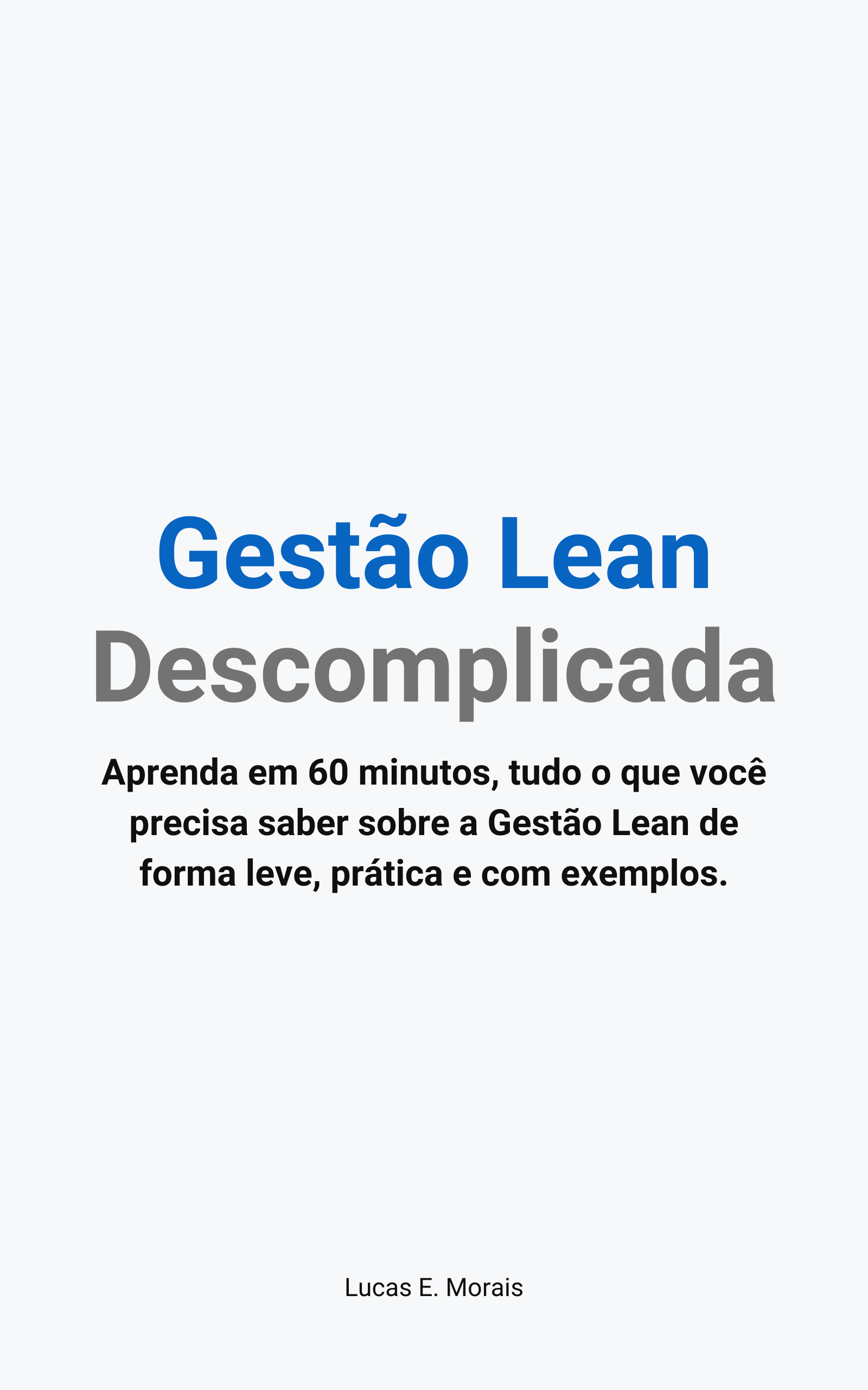E-book ????, para aprender tudo sobre o assunto disponível na seção E-books - Gestão de Processos.
