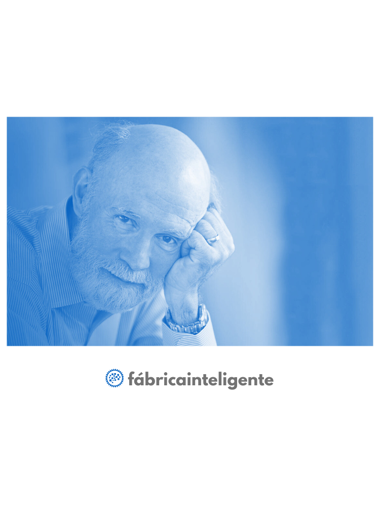 Imagem de Jim Womack, autor do livro A Máquina que Mudou o Mundo, de onde nasceu o conceito de Lean Manufacturing ou Produção Enxuta.