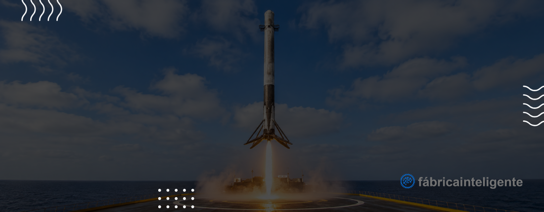 No momento, você está visualizando Como a Indústria 4.0 está revolucionando a Engenharia Aeroespacial através da SpaceX